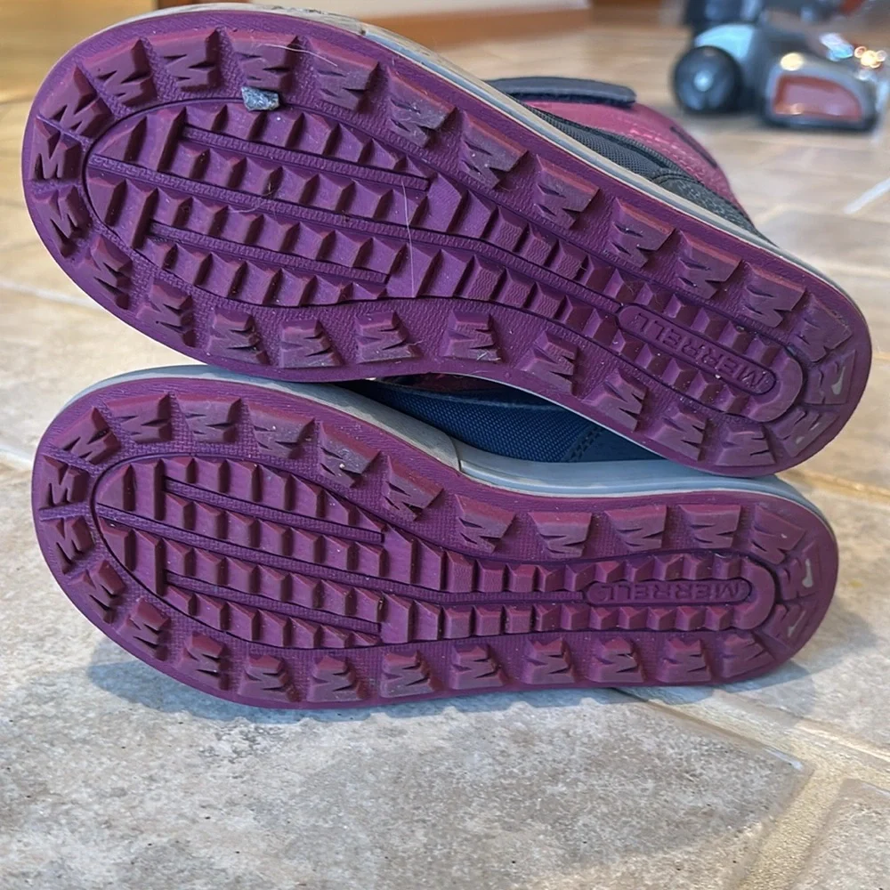 Merrell Kids Boots - Black and Purple - Picture 3 of 4